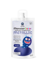 Abroli LLC Monster Color Washable Metallic Tempera, 5oz Blue