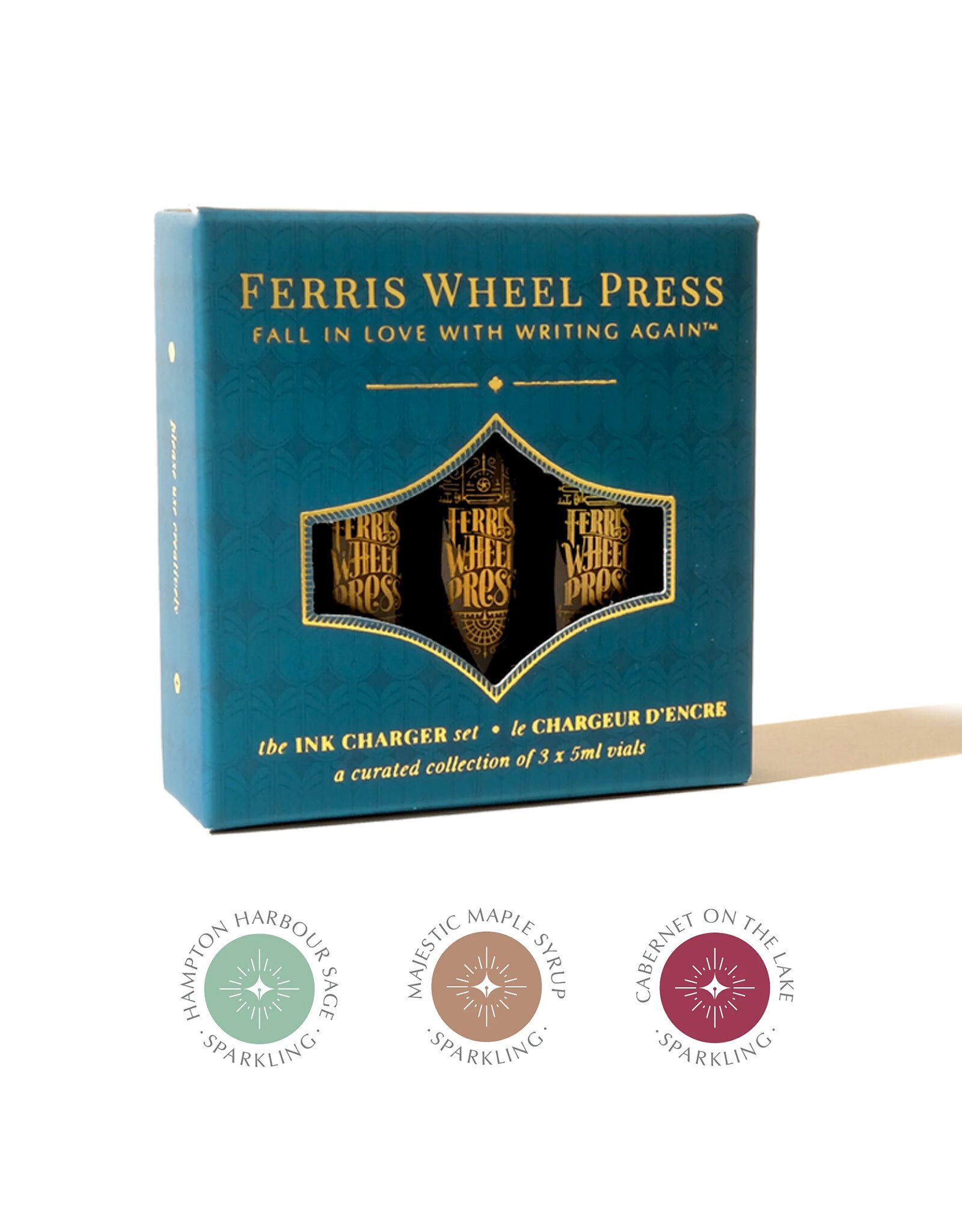 Ferris Wheel Press The Woven Warmth Collection Ink Charger Set
