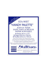 Masterson Sta-Wet Handy Palette Acrylic Paper Refill 8½” x 7”