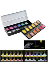 Finetec Finetec Pearlescent Artist Watercolor Set of 24