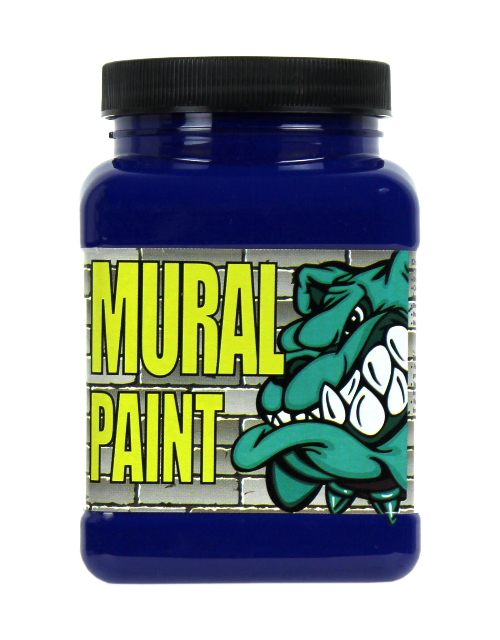 Chroma Chroma Mural Paint, Acid (Dark Blue), 16oz