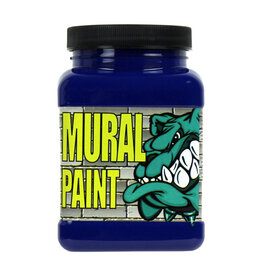 Chroma Chroma Mural Paint, Acid (Dark Blue), 16oz