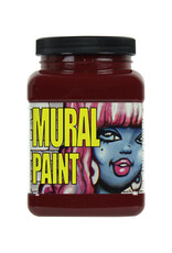 Chroma Chroma Mural Paint, Brick (Dark Red), 16oz