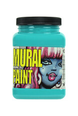Chroma Chroma Mural Paint, Calypso (Cobalt Turquoise Light), 16oz