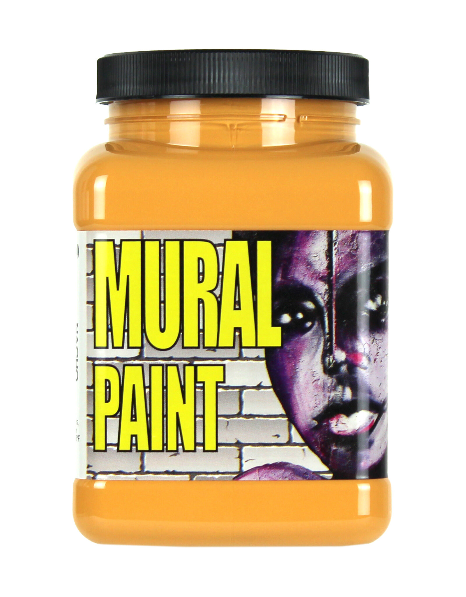 Chroma Chroma Mural Paint, Nacho (Yellow Orange), 16oz