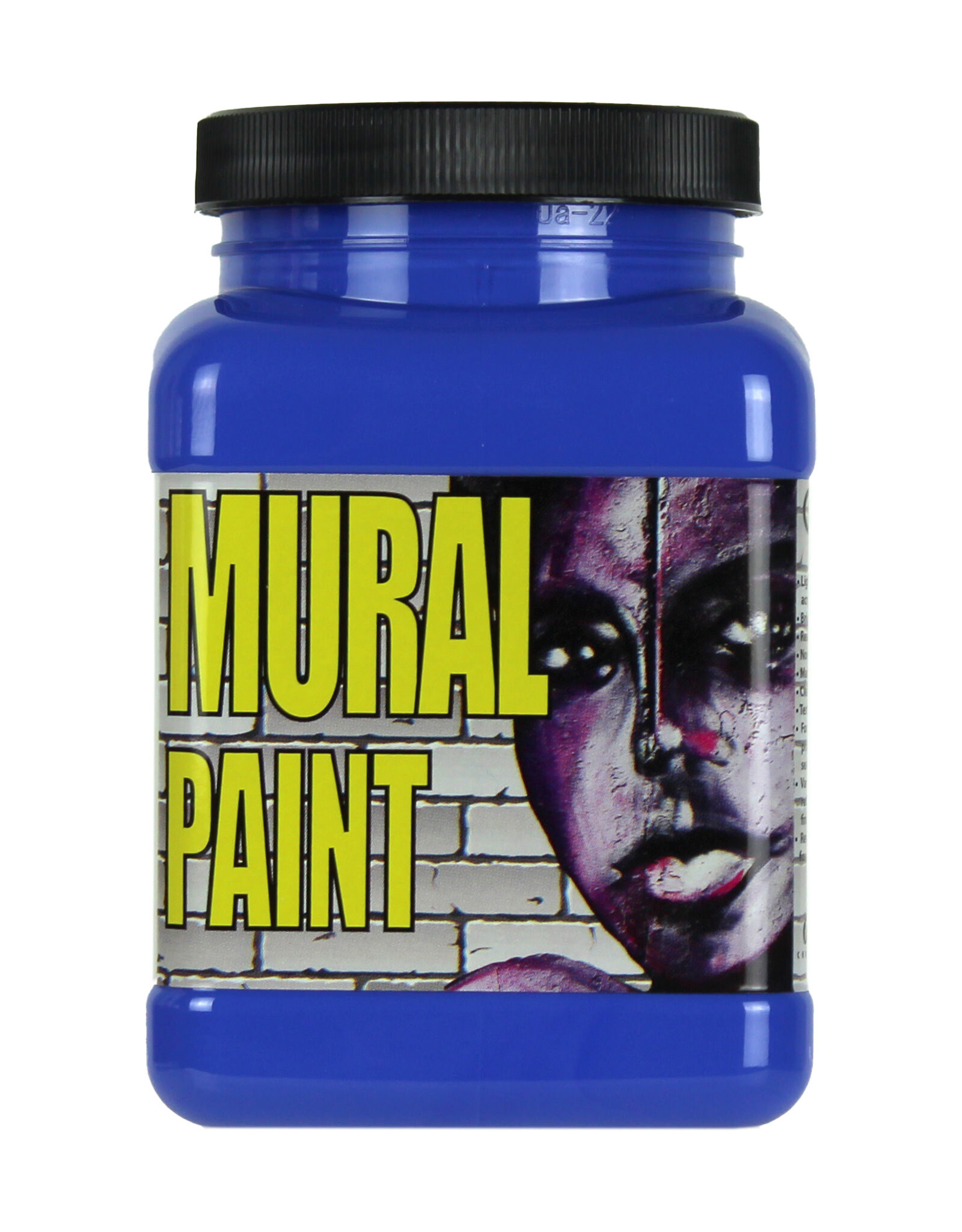 Chroma Chroma Mural Paint, Neptune (Cobalt Blue Hue), 16oz