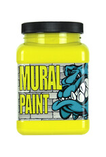 Chroma Chroma Mural Paint, Smiley Face (Bright Yellow), 16oz