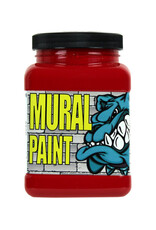 Chroma Chroma Mural Paint, Stop (Red), 16oz