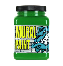 Chroma Chroma Mural Paint, T-Rex (Brilliant Green), 16oz