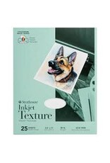 CLEARANCE Strathmore 80-Pound 25-Sheets Inkjet Paper Texture, 8.5 x 11 Inches