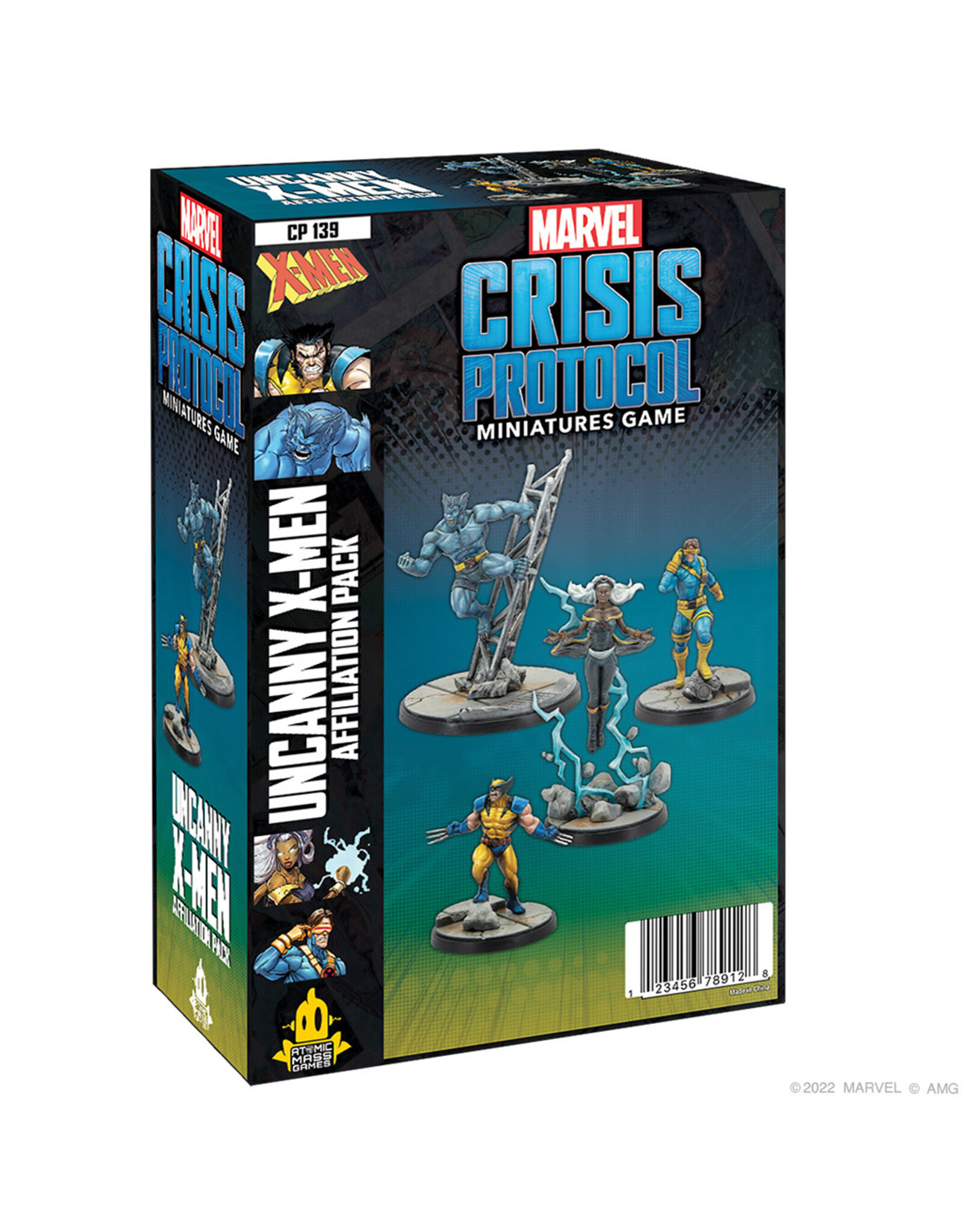 Marvel Crisis Protocol Marvel Crisis Protocol Uncanny X-Men Affiliation Pack