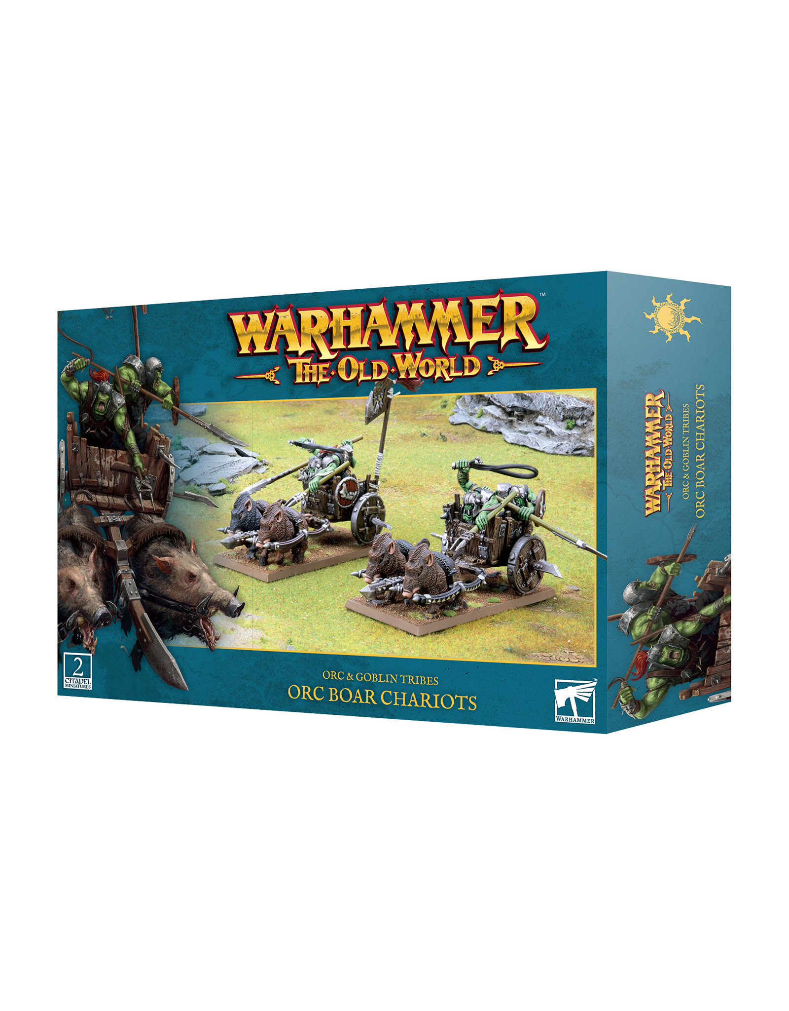 Games Workshop Orc & Goblin Tribes Orc Boar Chariots