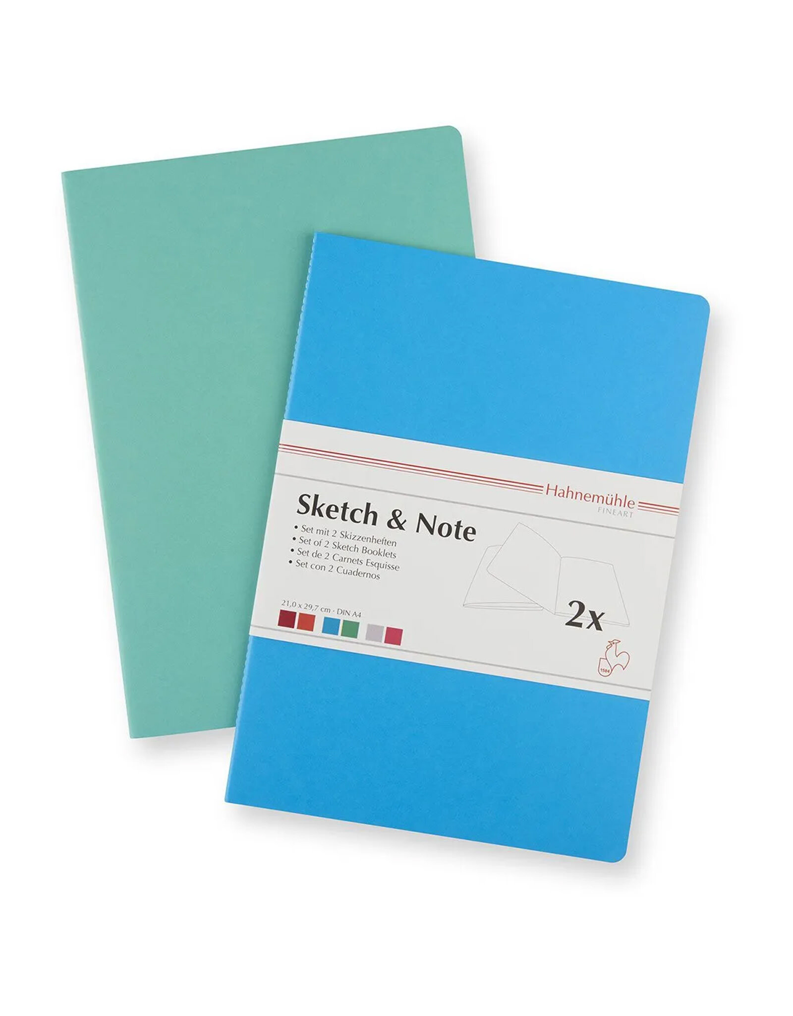 Hahnemuhle Hahnemuhle Sketch & Note Book, Blue Bundle, 8.27 x 11.69 in