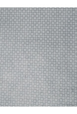 AITOH Aitoh Lokta Bubbly Dots, White on Grey, 19.5" x 29.5"