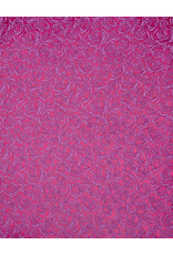 AITOH Aitoh Indian Metallic Maroon Rose on 04 Hibiscus, 22" x 30"
