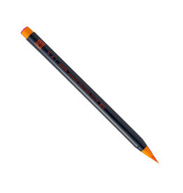 AITOH Akashiya Sai Watercolor Brush Pen, Orange