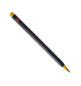 AITOH Akashiya Sai Watercolor Brush Pen, Yellow Ochre