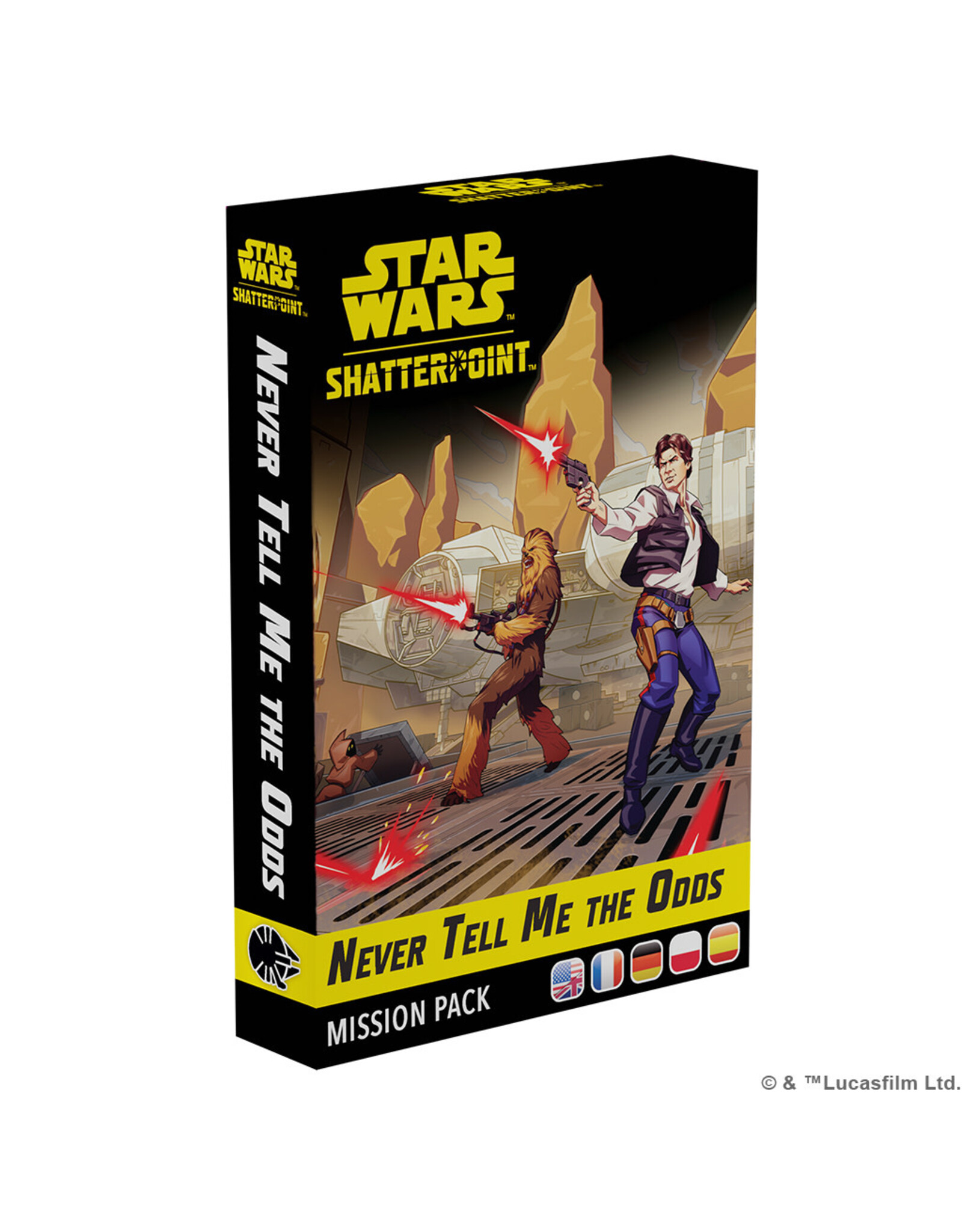 Star Wars Shatterpoint Star Wars Shatterpoint Never Tell Me the Odds Mission Pack