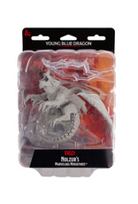 WIZKIDS D&D Nolzur`s Marvelous  Miniatures  Young Blue Dragon