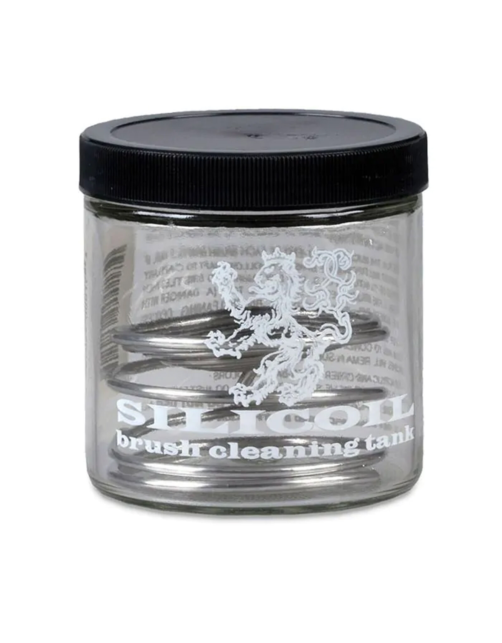 SLS ARTS INC. Silicoil Brush Cleaning Tank Jar
