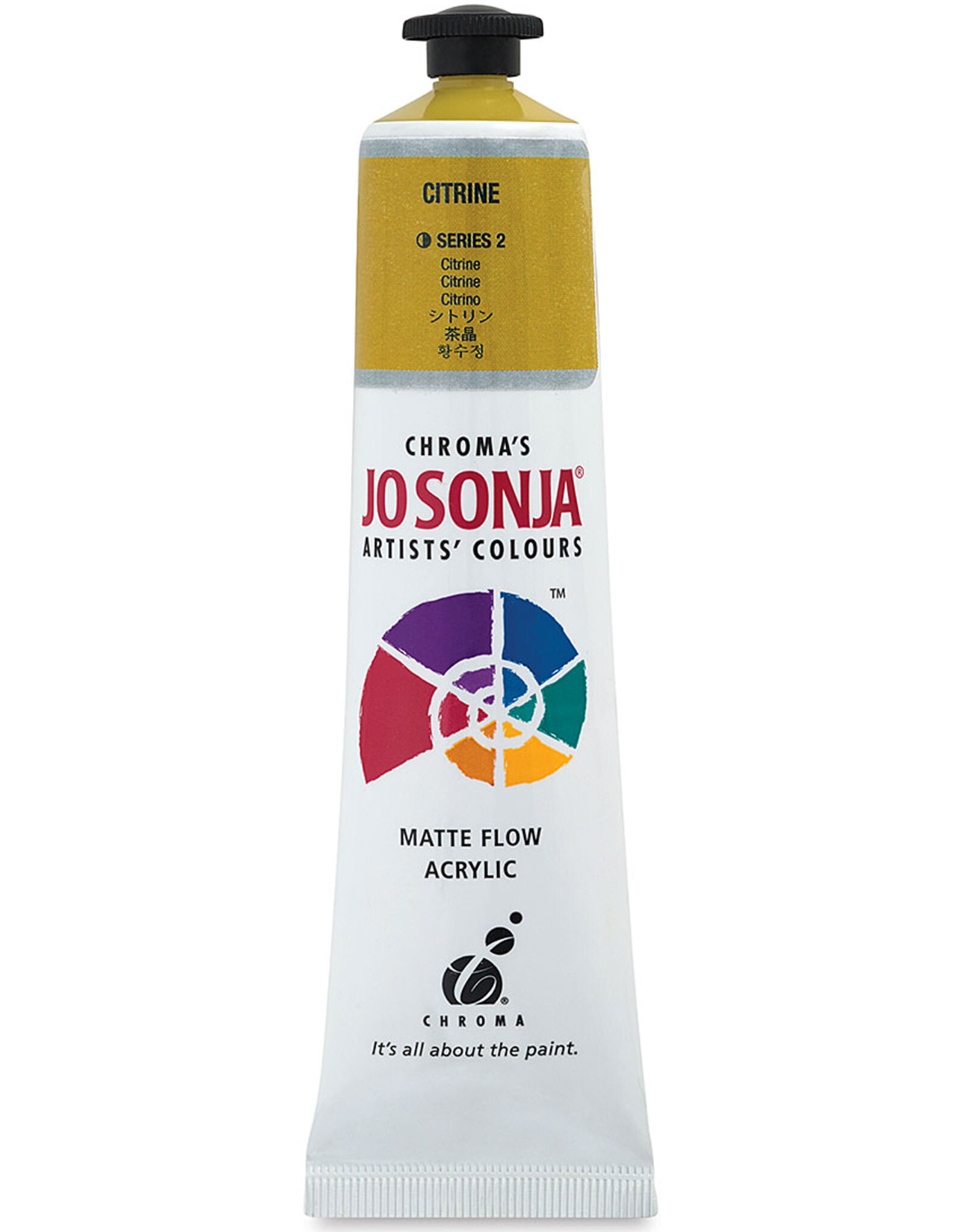 Jo Sonja Jo Sonja Acrylic Paint, Citrine 2.5oz