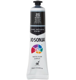 Jo Sonja Jo Sonja Acrylic Paint, Mars Black 2.5oz