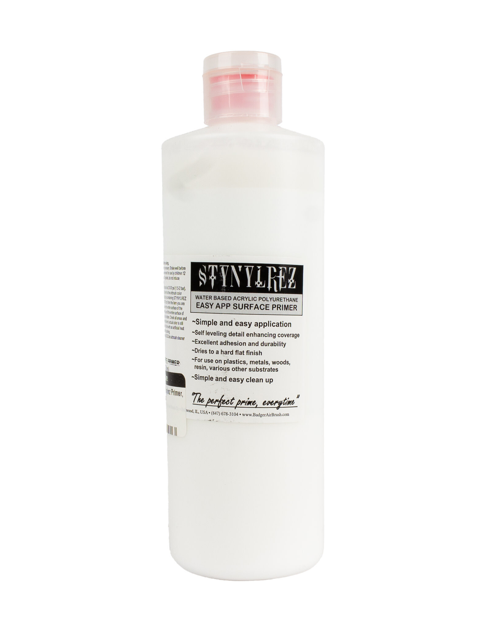 Badger Air Brush Badger Stynylrez Primer, White 16oz