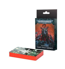 Games Workshop Datasheet Cards Chaos Space Marines