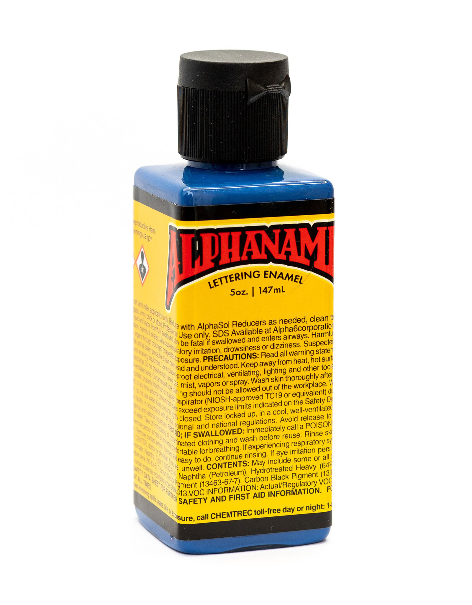 Alphanamel Alpha Blue, 5oz Bottle