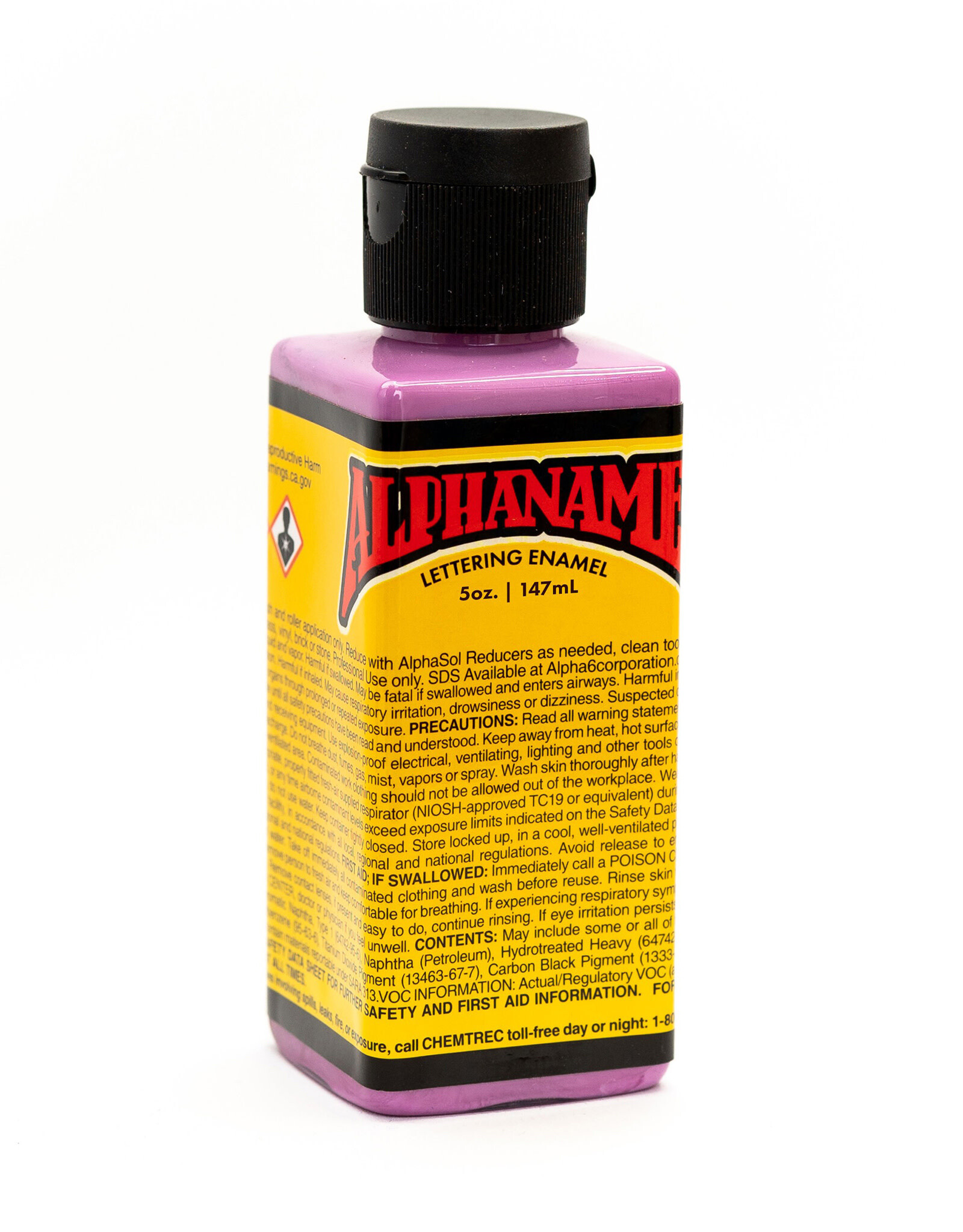 Alphanamel Violet, 5oz Bottle