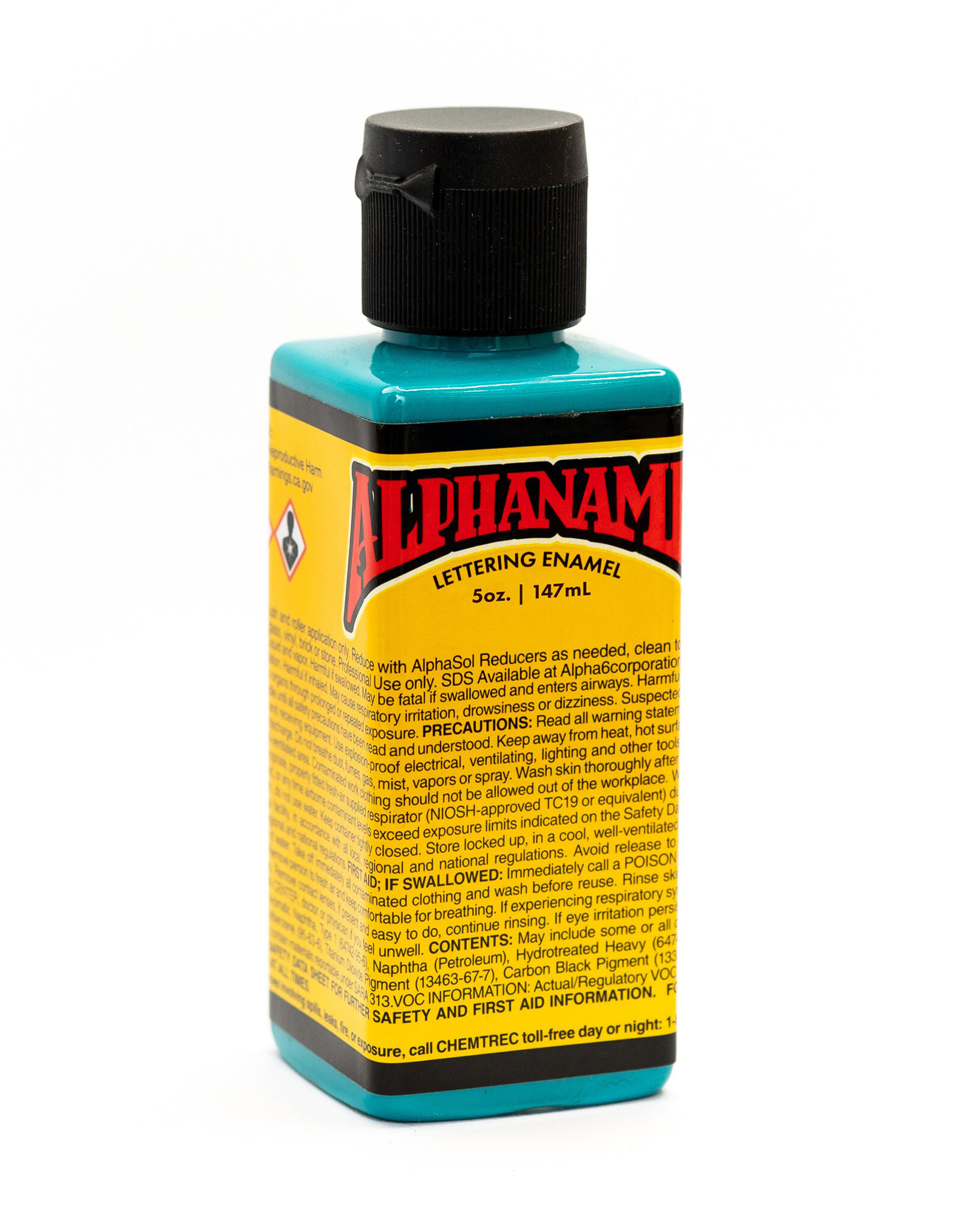 Alphanamel Bright Teal, 5oz Bottle