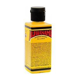 Alphanamel Dark Yellow, 5oz Bottle