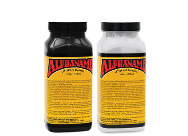 Alphanamel 16oz Bottles