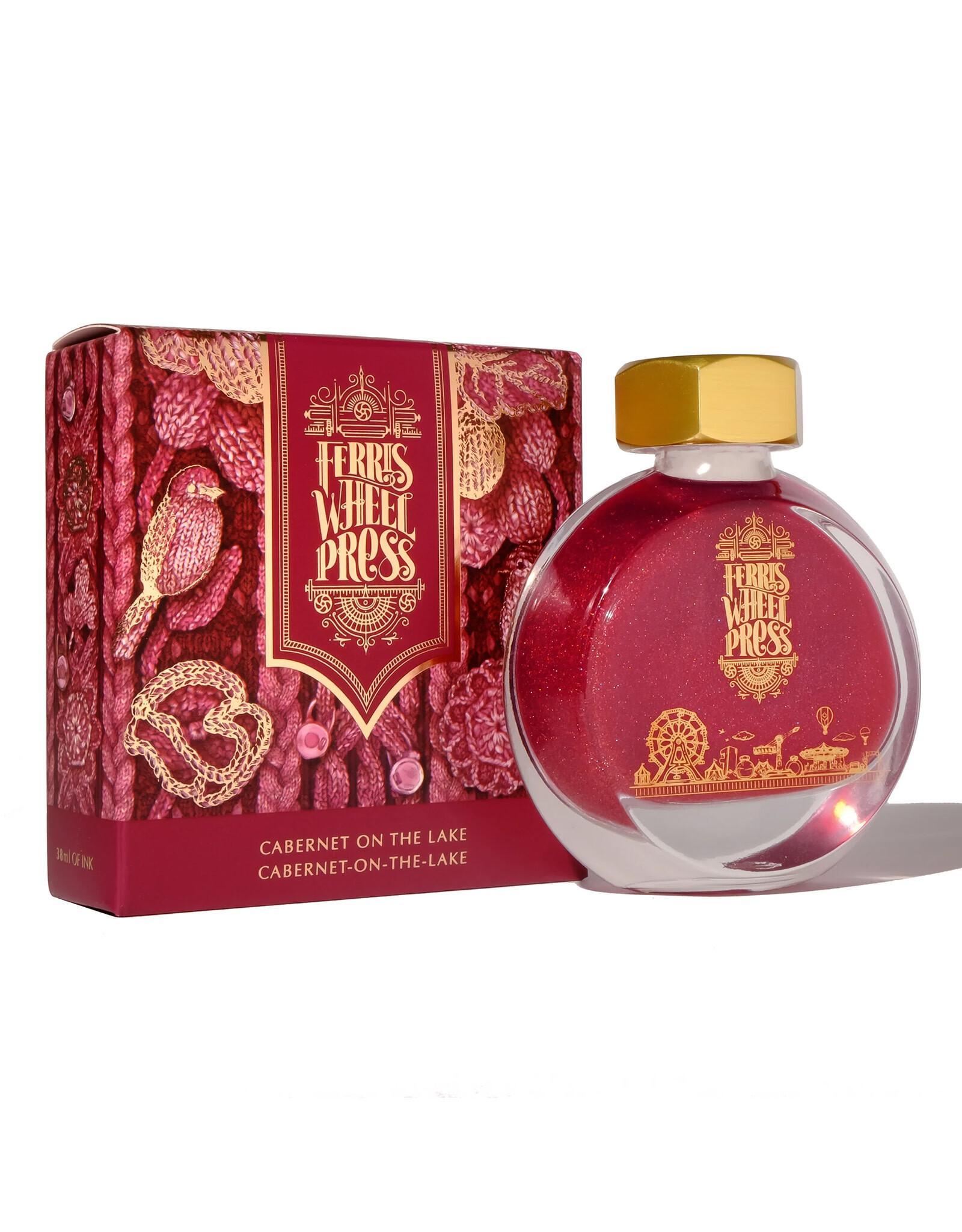 Ferris Wheel Press FWP Everyday Inks, Cabernet On The Lake 38ml