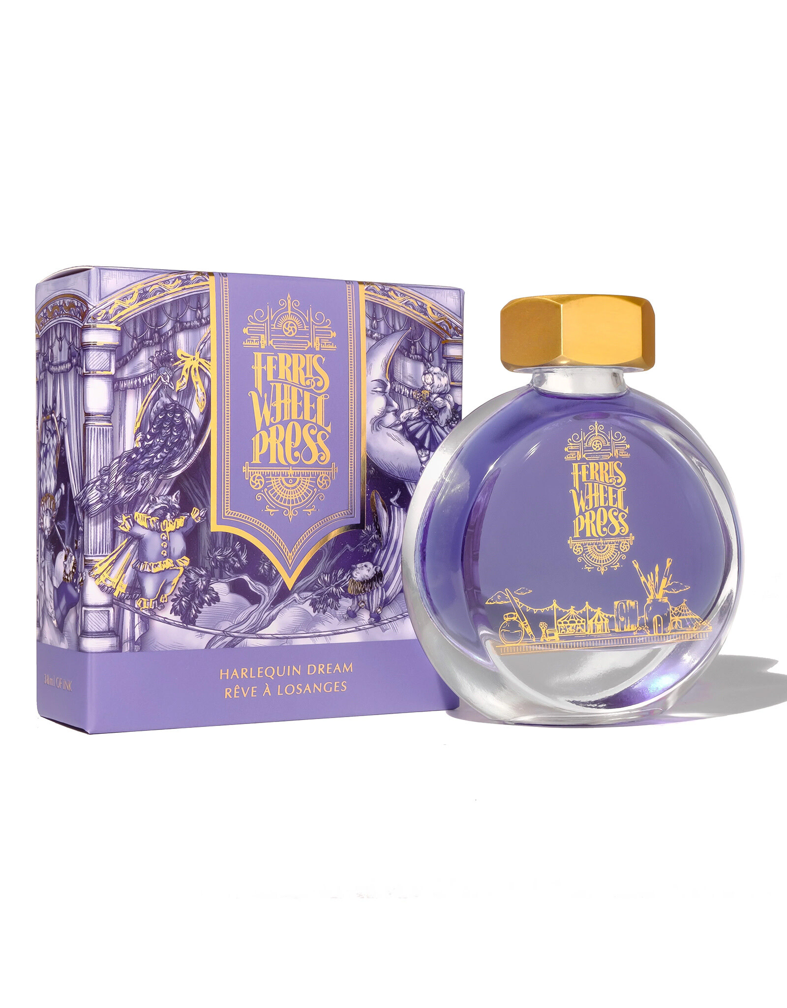 Ferris Wheel Press FWP Everyday Inks, Harlequin Dream 38ml