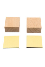 DIY Stamp Blocks, Wooden Stamp Blocks, Pack of 2