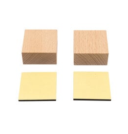 CLEARANCE DIY Stamp Blocks, Wooden Stamp Blocks, Pack of 2