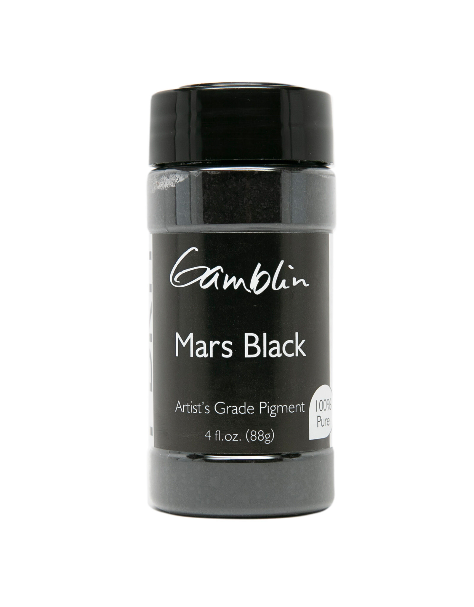 Gamblin Gamblin Pigment Powder, Mars Black, 4oz