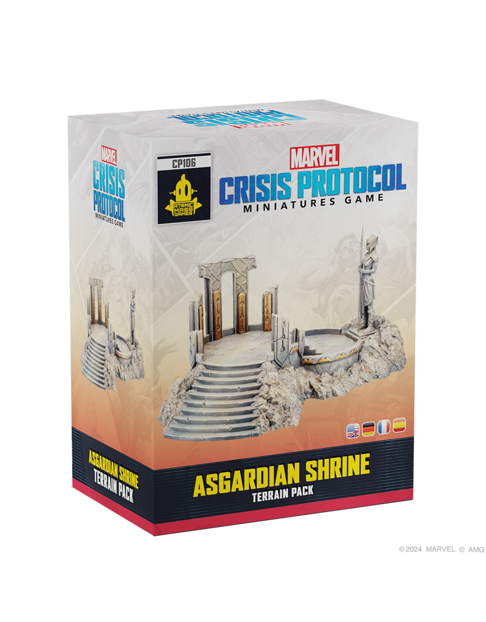 Marvel Crisis Protocol Marvel Crisis Protocol Asgardian Shrine Terrain Pack