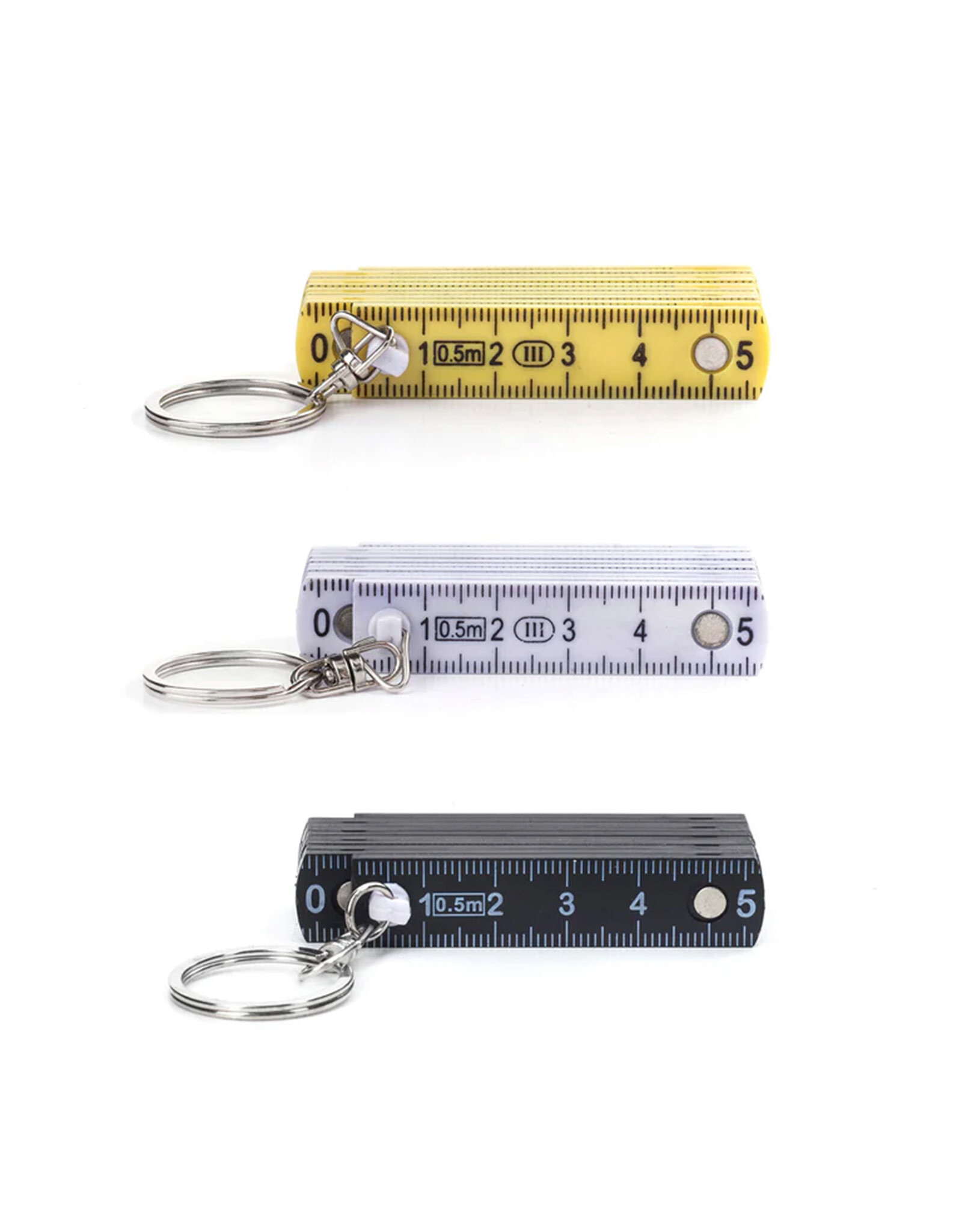 Kikkerland Kikkerland Folding Ruler Keychain