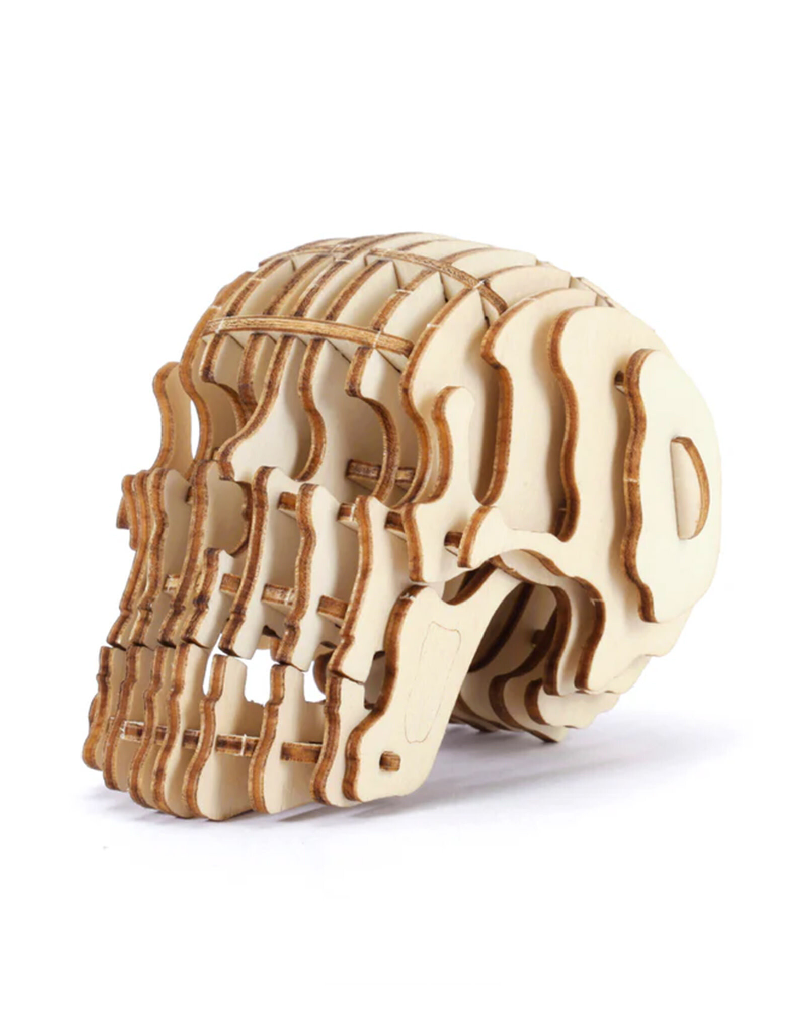 Kikkerland Kikkerland Skull 3D Wooden Puzzle