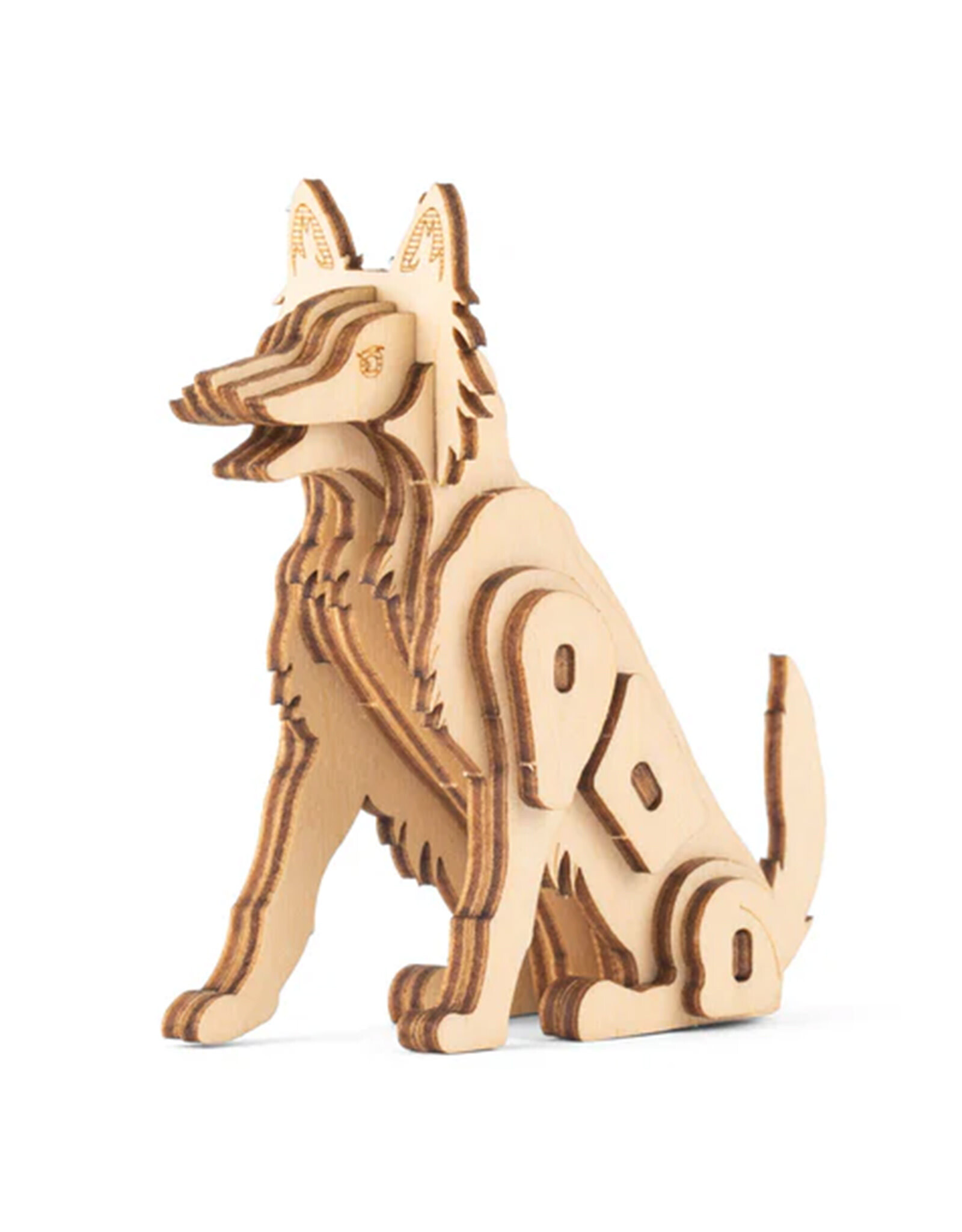 Kikkerland Kikkerland Dog 3D Wooden Puzzle