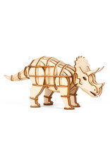 Kikkerland Kikkerland Triceratops 3D Wooden Puzzle