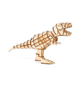 Kikkerland Kikkerland T-Rex 3D Wooden Puzzle