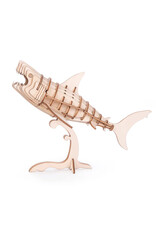 Kikkerland Kikkerland Shark 3D Wooden Puzzle