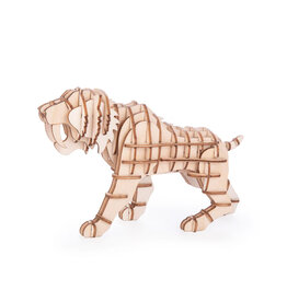 Kikkerland Kikkerland Tiger 3D Wooden Puzzle