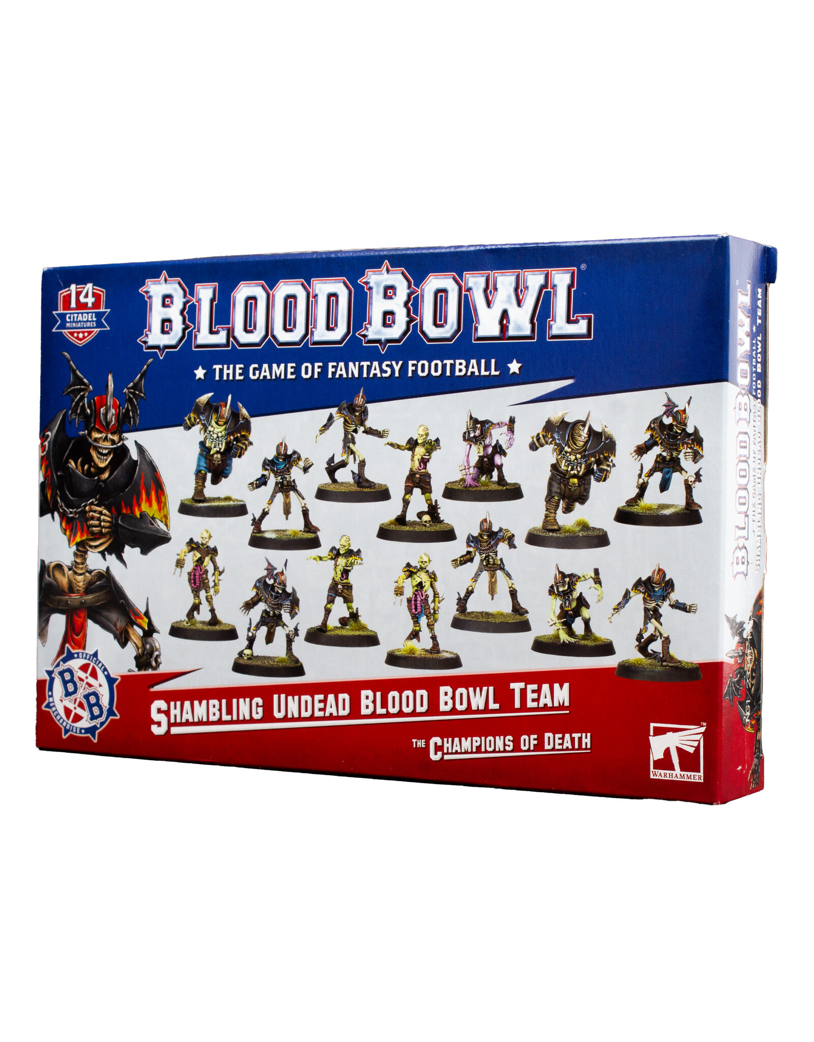 Games Workshop Blood Bowl Shambling Undead Team