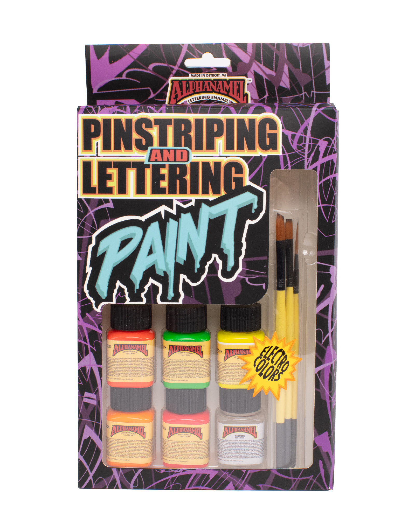 Alphanamel Electroshock Pinstriping & Lettering Pack