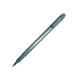 Zebra Zebra Brush Pen, Fine, Black