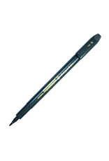 Zebra Zebra Brush Pen, Medium, Black